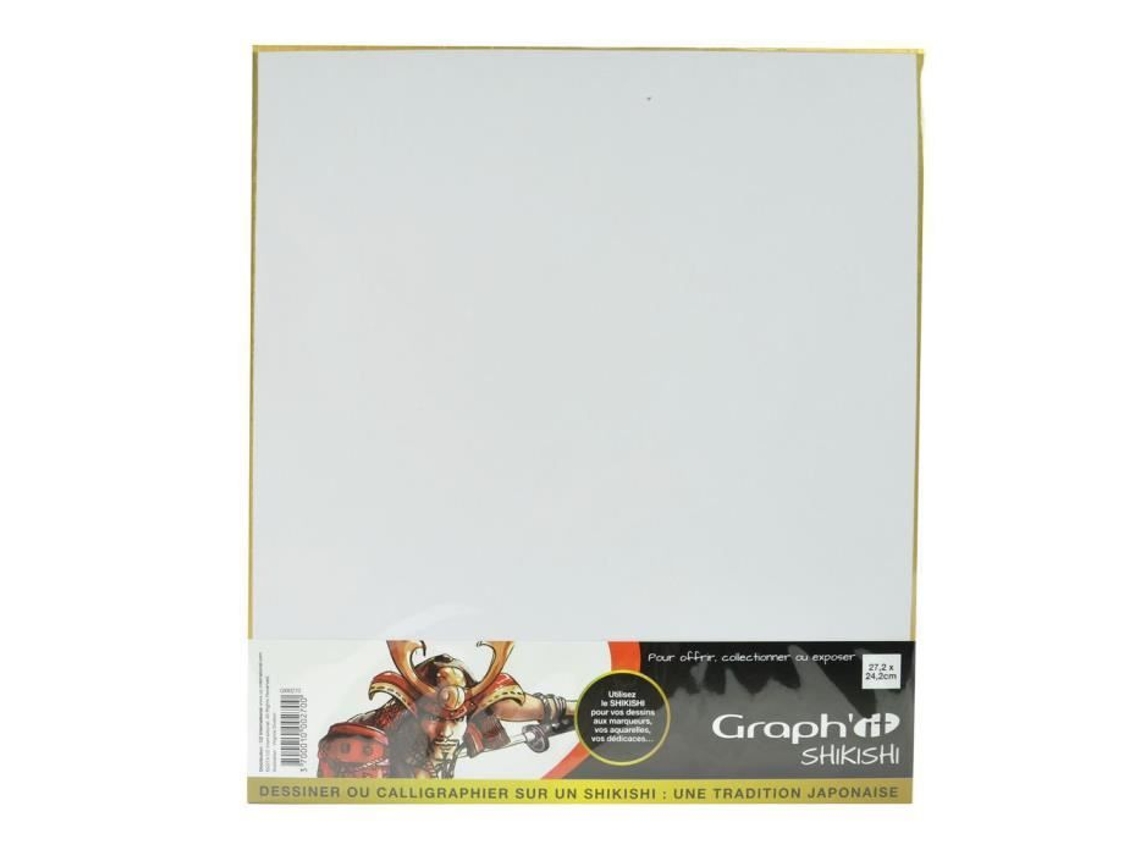 Placa de retrato grande Shikishi Graph'it 27,2 x 24,2 cm Multicolor Unisex GRAPH'IT