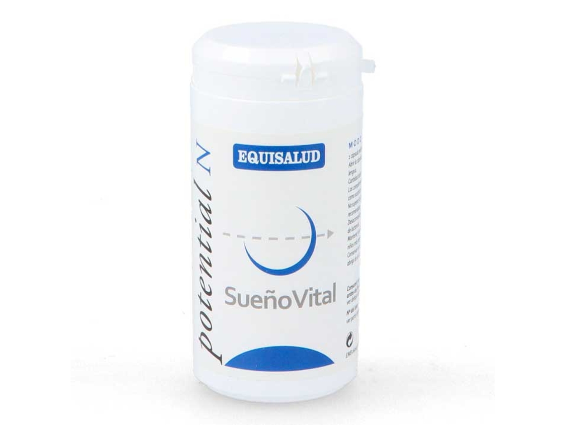 Complemento Alimentar EQUISALUD Sueño Vital (60 cápsulas)