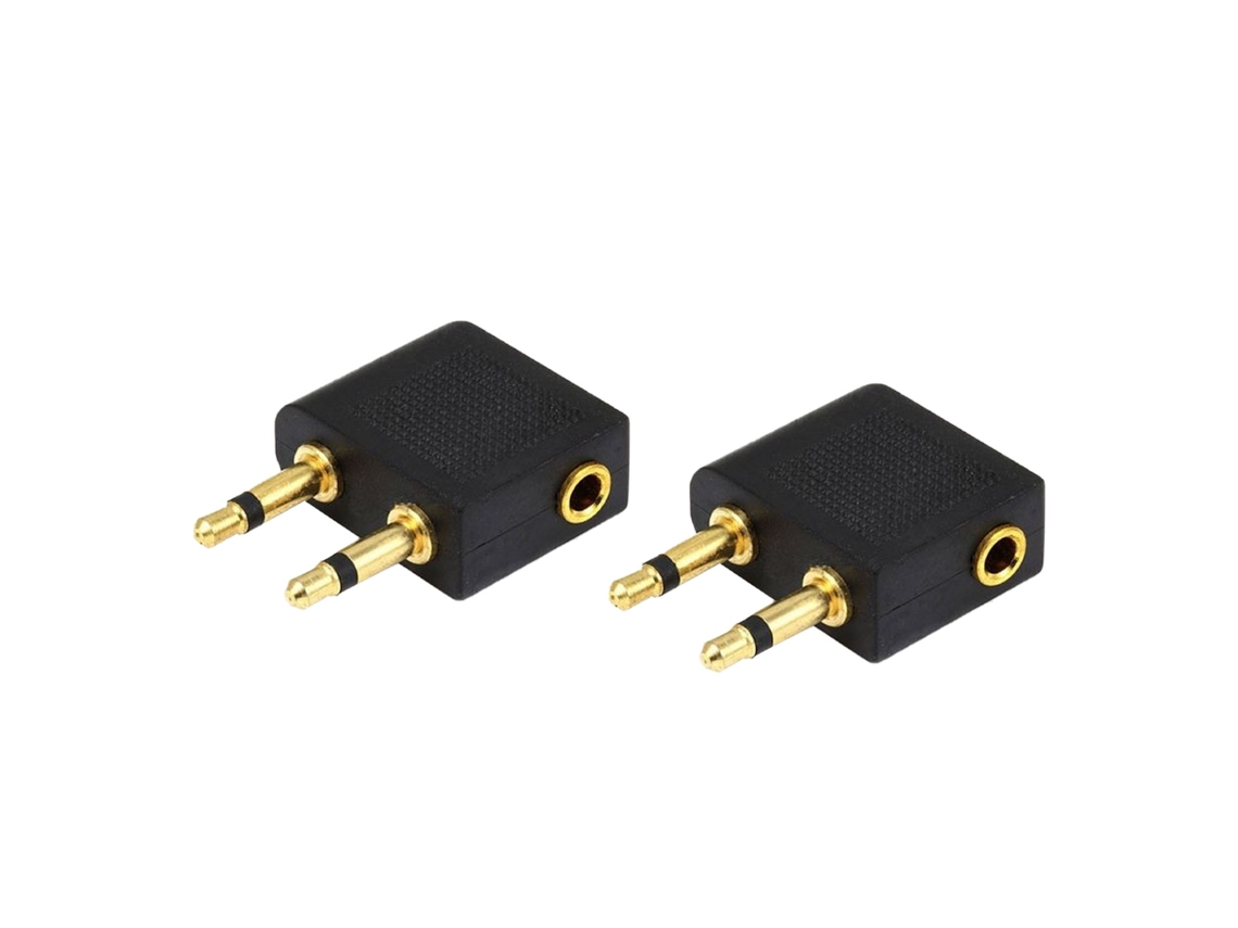 Adaptador de Fones de Ouvido LAXISCREED para Avião