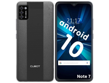 Carcasa Cubot Note 7 TUMUNDOSMARTPHONE Silicona Transparente
