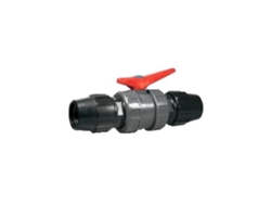 Valvula Esfera Pvc Con Acoples 32mm
