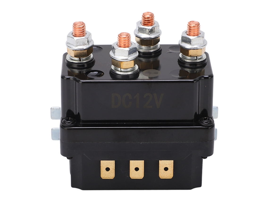 Relé De Guincho 250a Integrado À Prova D'água Abs Latão 12v Para Veículos Off-road