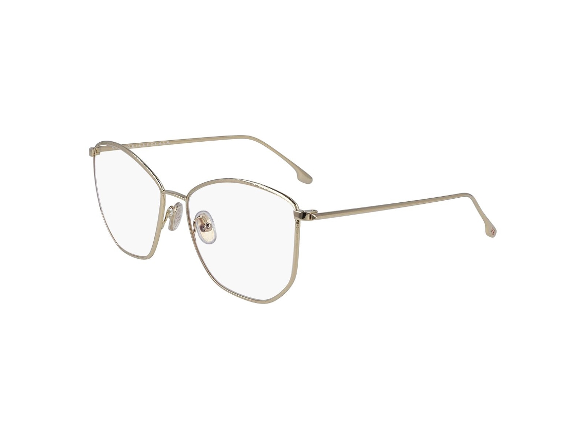 Montura de gafas para mujer Victoria Beckham Vb2105 5616714 (metal dorado, diámetro 56 mm)