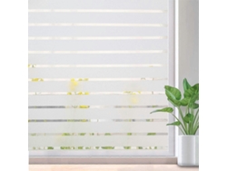 Rebe-pelicula Para Ventanas Con Patrones De Rayas Escamosas Privacidad Proteccion Uv Sin Pegamento Autoadehesivo 44.5x200cm