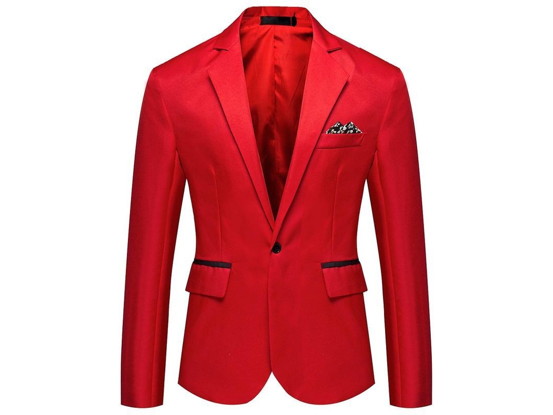 2026-chaqueta Casual Para Hombre Mystdiy Con Botón Soltero Y Cuello Notch Lapel Estilo Juvenil Y Moderno
