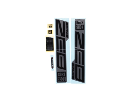 Kit de adhesivos para horquillas de bicicleta ROCKSHOX Ho Zeb Ultimate Flight