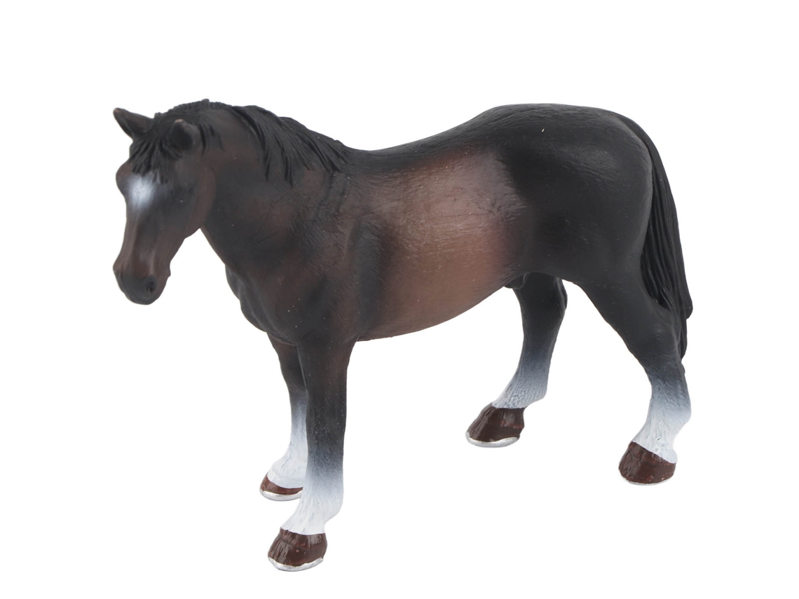 Bjww - Figura de Cavalo Sólido, Simulação de Animal em Plástico, Brinquedo Educativo para Meninos e Meninas - Presente
