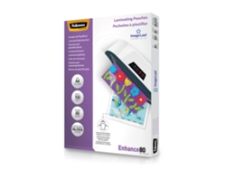 Fundas de Plastificar FELLOWES 5306114 Brillo (A4 - 80 microns)