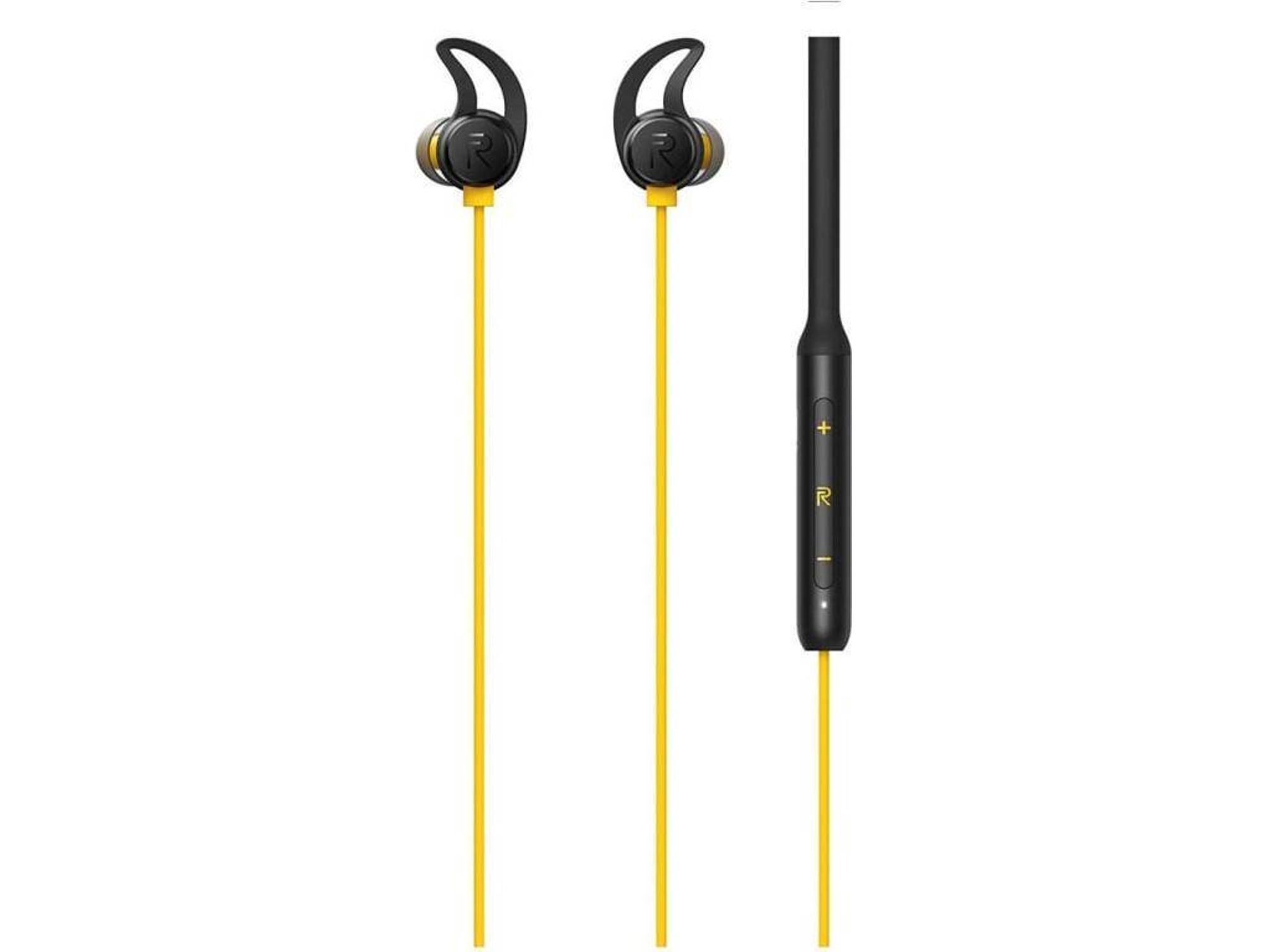 Auriculares Bluetooth REALME Realme Buds (In Ear - Micrófono - Amarillo)