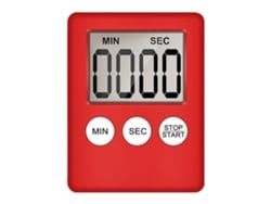 Reloj De Cocina Digital Gran Tamaño Con Pantalla Cristal Líquido, Cronómetro Cocina, Temporizador Cuenta Regresiva Y Despertador Magné...