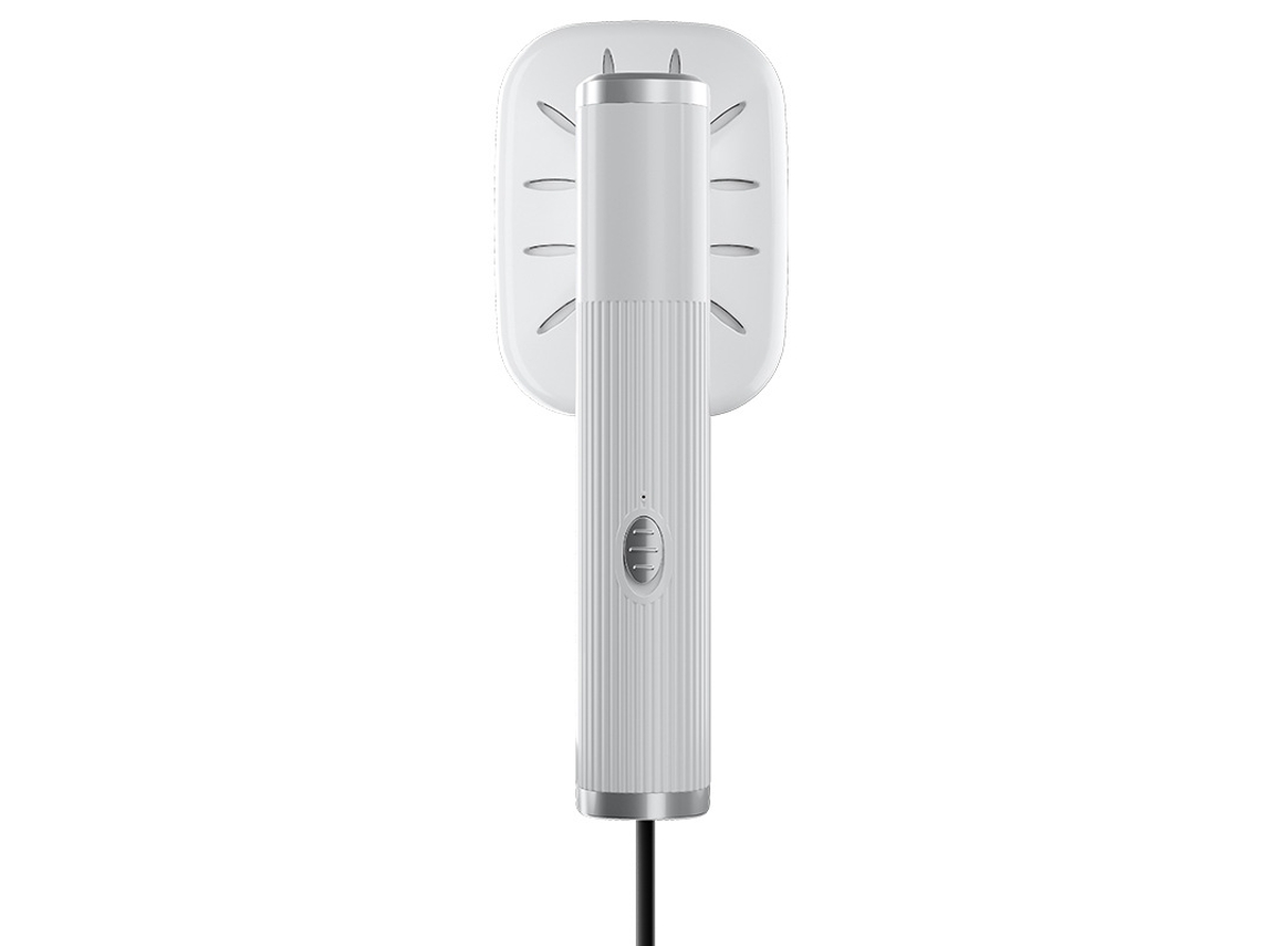 Plancha colgante portátil con alimentación por USB, antiescaldaduras, no requiere pilas, color blanco Siurn