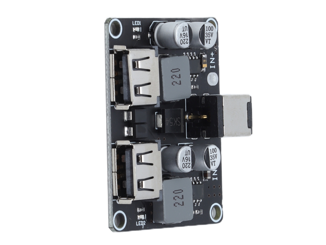 Placa De Circuito Convertidor Cc, Regulador De Voltaje, Cargador Rápido Ajustable De 3-12 V