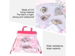 Mochila Resistente Al Agua Con Pedrería, De Gran Capacidad Para Guardar Cosas Y Para Viajar.