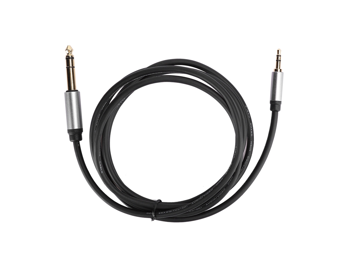 Cable Adaptador De Audio Macho A Macho De 3,5 Mm A 6,5 Mm, Calidad Hi-fi, 1,8 M