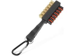 Cepillo limpiador de palos de golf 2 en 1 con cerdas de metal y nailon: una herramienta de limpieza duradera. Mdug