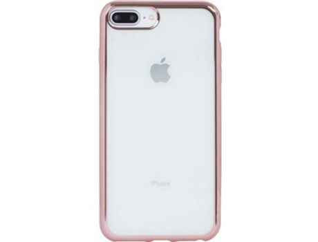 Funda para iPhone 6 Plus/7 Plus/8 Plus BIGBEN CONNECTED Textura Suave Transparente