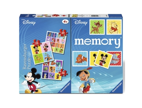 Pack Memory Y Puzzle Triple DISNEY