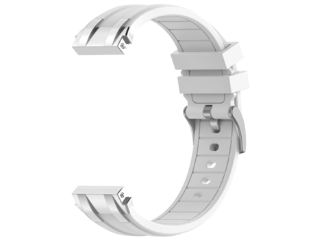 Correa de Reloj de Silicona para Samsung Huawei Blanca