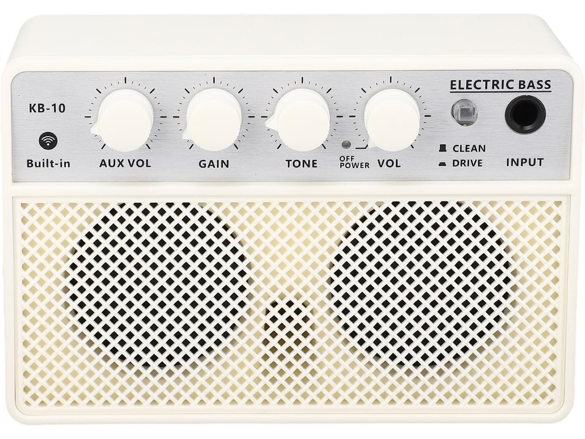 Altavoz Bluetooth con graves potentes, amplificador portátil de 10 W con batería recargable, C Gokoco