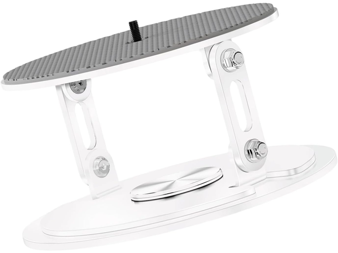 Soporte Moderno Para Proyector Fabricado En Acero Al Carbono Con Silicona Antideslizante.