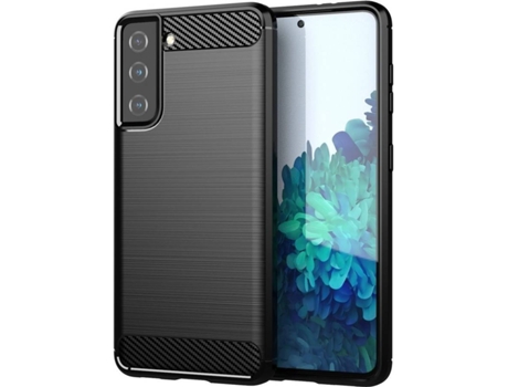 Carcasa Samsung Galaxy S21 fe LMOBILE Silicona 71 Negro