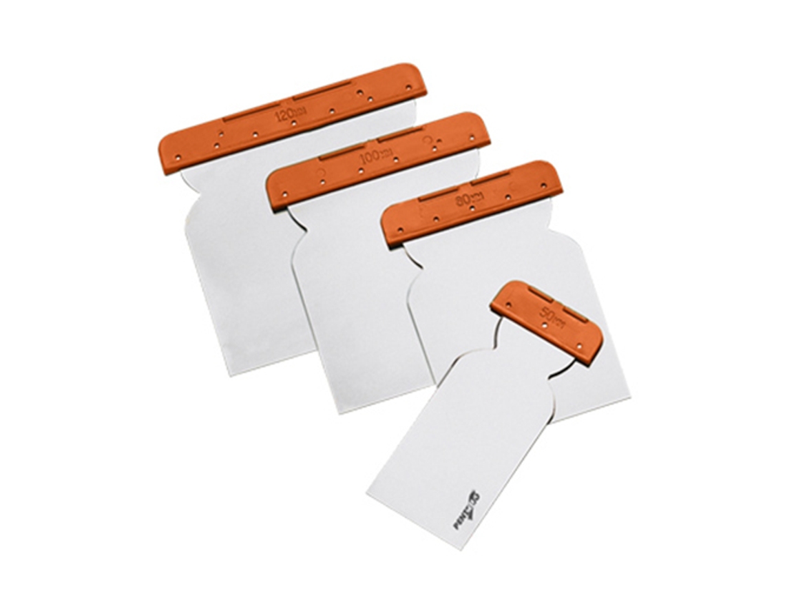 Juego Espatulas Carrocero Inox Pro (4 Piezas)