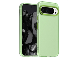 Adequado Para Capas De Celular Google Com Airbag Anti-queda.versão Padrão Verde série Skin-feel Shield - Pixel 9 Pro Xl