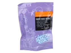 Cera Dura Para Depilar Cuerpo Cara Bikini Axilas Cera De Cera Natural Macaron Azul 3.5oz