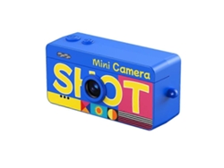 Cámara llavero M9, mini cámara de acción 1080p, pequeña cámara de vídeo retro, roja. ELECTVAULT1