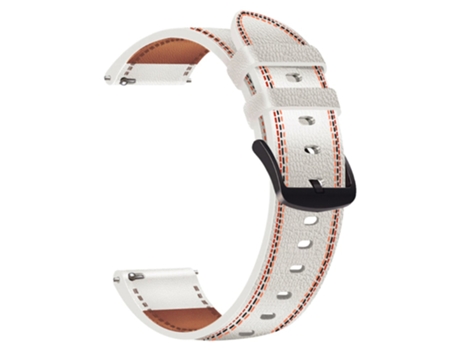 Correa de PU 22mm para Samsung Galaxy Watch3 45mm/Watch 46mm - blanco