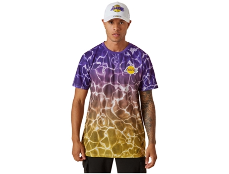 Camiseta de Hombre NEW ERA Corta Nba La Lakers Team Colour Multicolor (L)