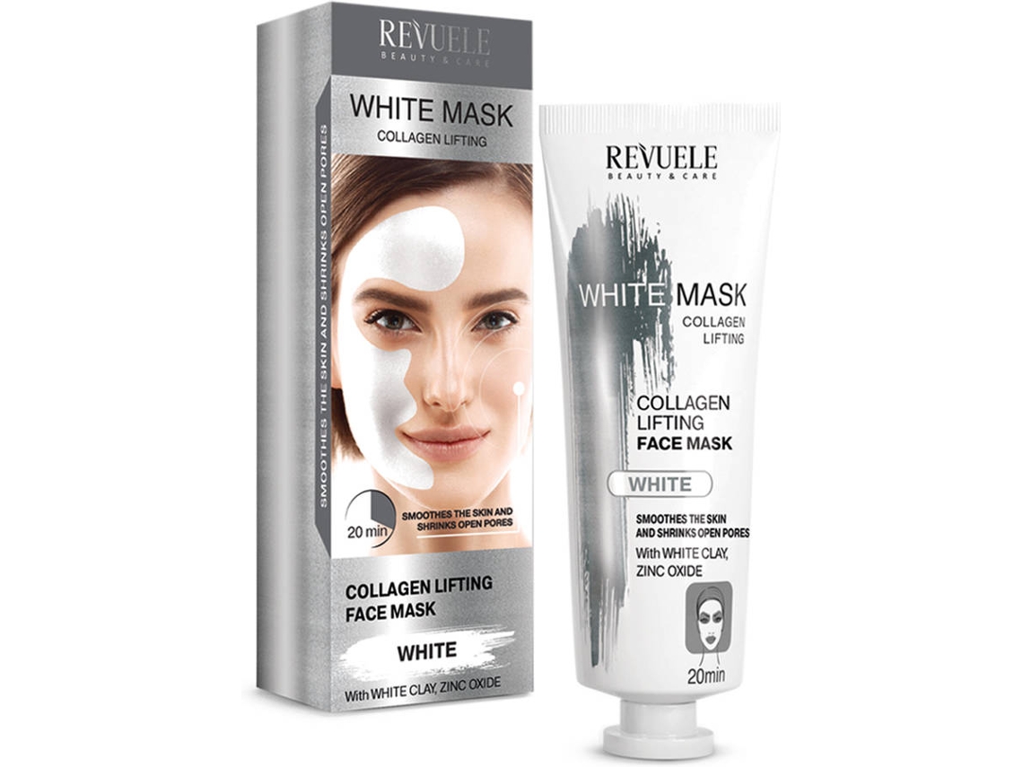 Mascarilla Facial REVUELE White Mask Efecto Lifting ( 80 ml)