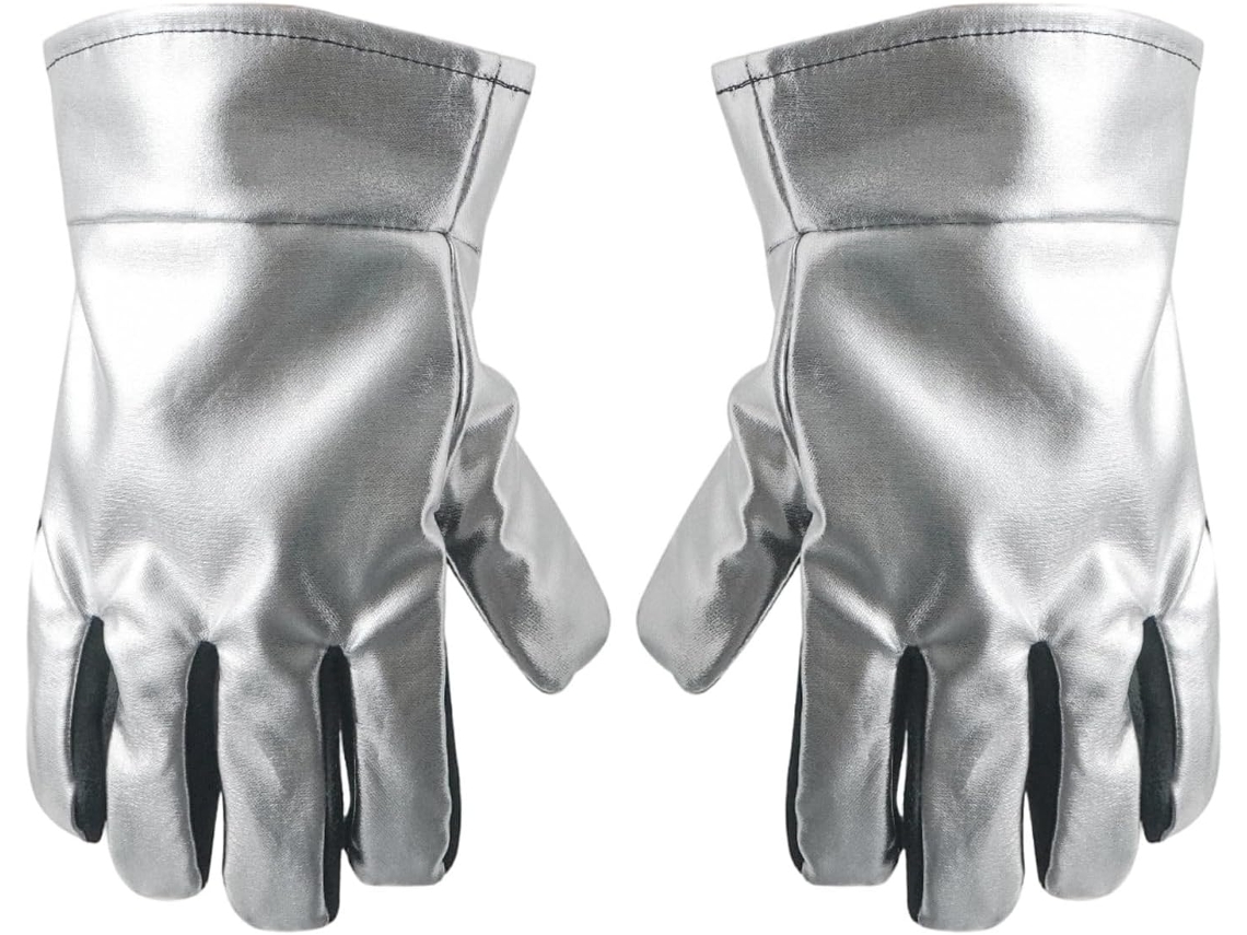Guantes De Horno Manoplas Cocina Resistentes Al Calor Para Barbacoa Soldadura Asado Hombres Y Mujeres Interiores