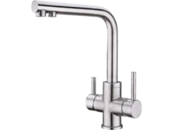 Grifo de cocina 3 en 1, grifo giratorio de 360°, purificador de agua 3 en 1