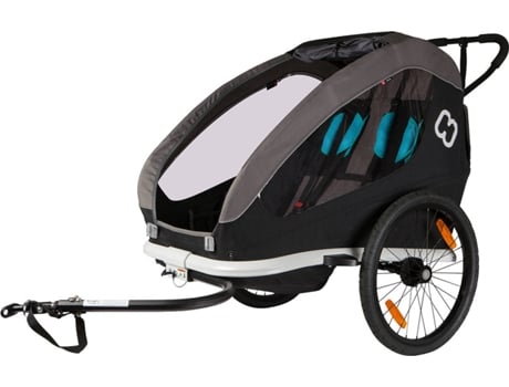Remolque de Bicicleta Para Niños HAMAX Traveller (Negro-TU)