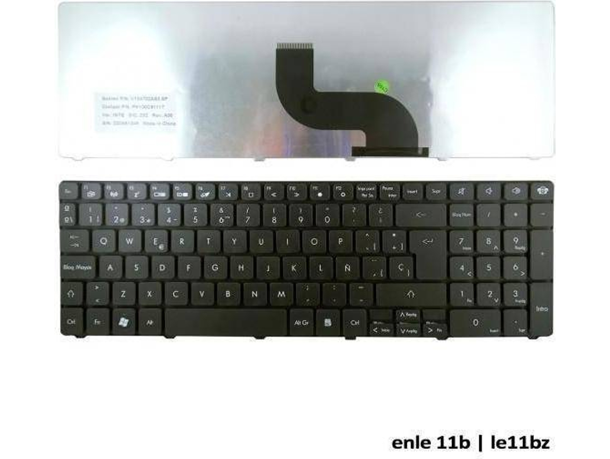 Teclado para Portátil Packard Bell Enle11Bz Le11Bz Mp-09G36E0-5282W