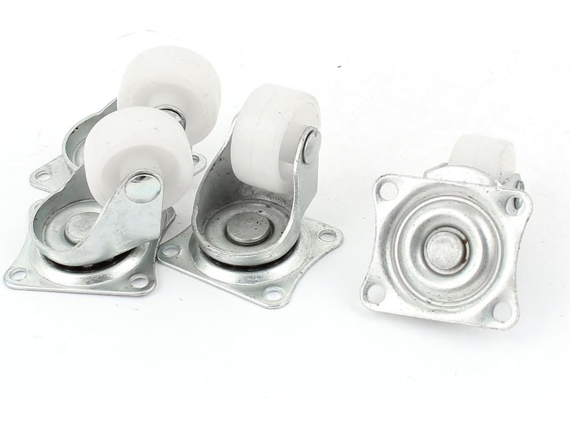 Ruedas 25 Mm 573b Giratorias Para Muebles Ideal Para Uso