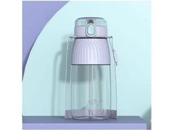2026da-botella Deportiva Con Canilla Y Tapa De Seguridad, 900 Ml, Morado