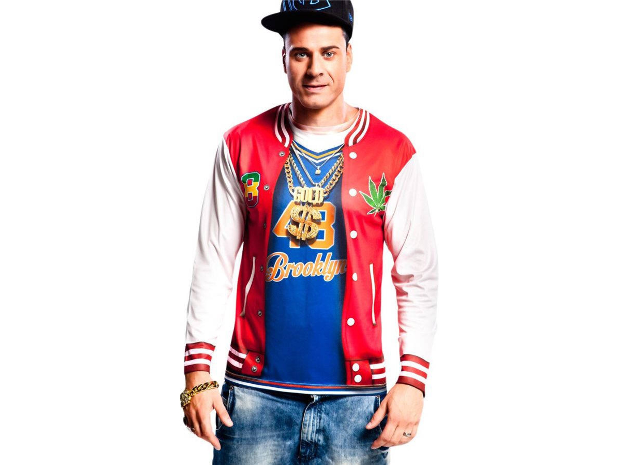 Disfraz de Hombre VIVING Rapper (Tam: S)