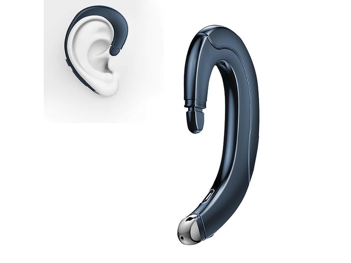 Auriculares Bluetooth Mono Invisibles Con Micrófono Y Cancelación De Ruido.