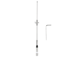 Antena Metálica Para Walkie-talkie Nl770s, Doble Banda Uhf/vhf, Compatible Con Conector Macho.