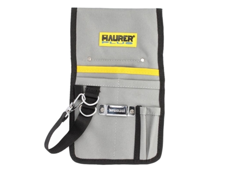 Funda bolsa porta herramientas para cinturon con 7 bolsillos y mosqueton portaherramientas electricista multibolsillos poliester