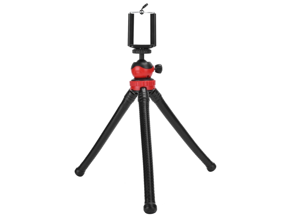 Soporte De Trípode (universal Para Cámaras Y Teléfonos, Flexible Y Portátil)