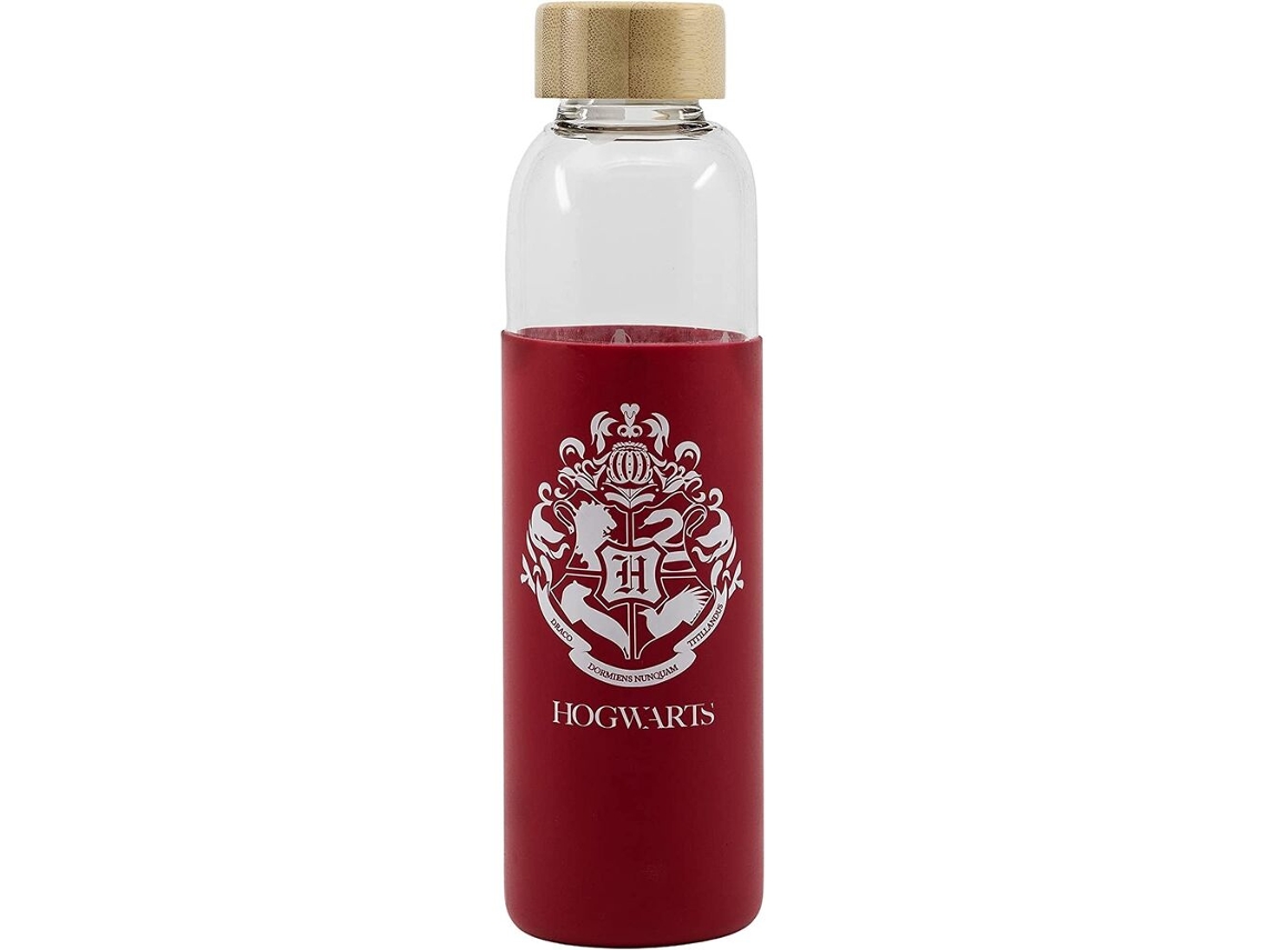 Botella de cristal con tapa de silicona de Harry Potter de 585 ml B.active