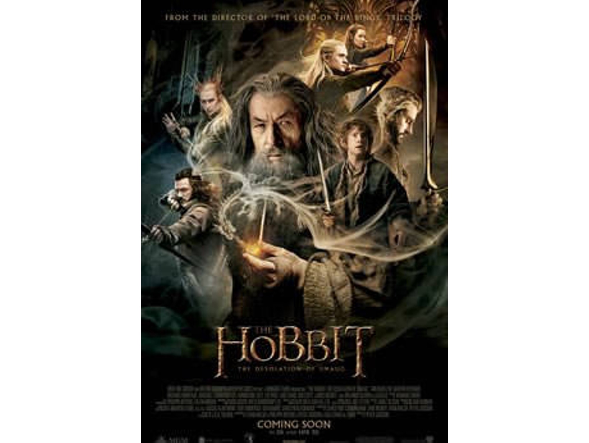 DVD The Hobbit: The Desolation of Smaug Inglés