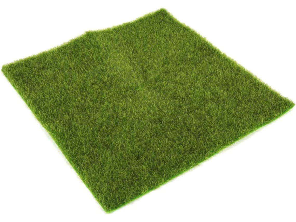 Plantas artificiales de interior, musgo, jardín pequeño 30x30cm Gokoco