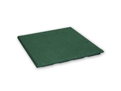 Baldosa de Caucho 20mm - 50x50 cm - Verde IVOL