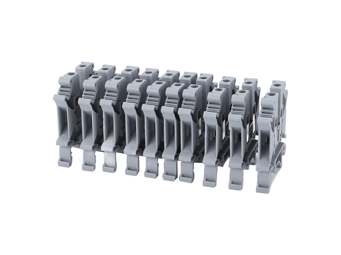 2026-as-bloque De Terminales De Tornillo De Cobre Montado Em Rail Din 800v 41a 100 Piezas Combinadas