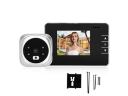 Espejo Retrovisor Digital Con Pantalla De 2,8 Pulgadas, Timbre Con Video Eléctrico, Compatible Con Tarjeta De 32 Gb.