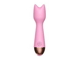 Mini Vibrador De Masaje Recargable De 10 Frecuencias Para Mujer (rosa)